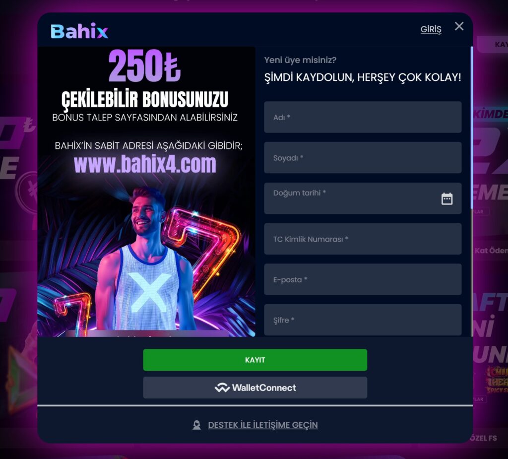 bahix hesap açma